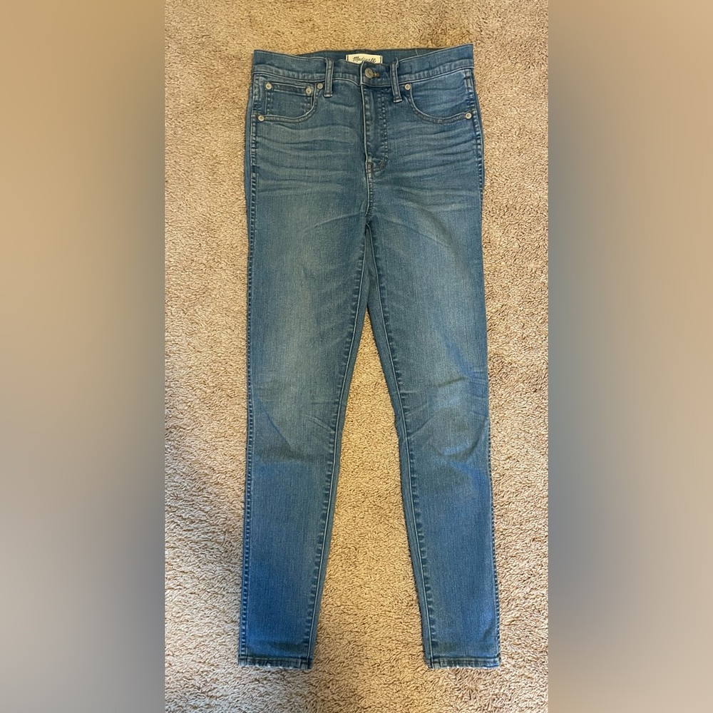 Madewell 10” High Riser Skinny Skinny - Size 27